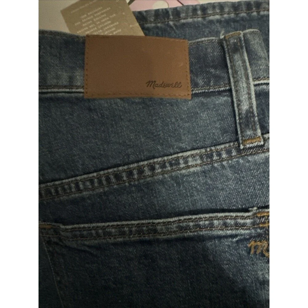 Madewell Women's Size  W 25  The High Rise Slim Boy jean Denim Jeans NWT